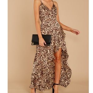 Leopard maxi dress from Red Dress Boutique - NWT